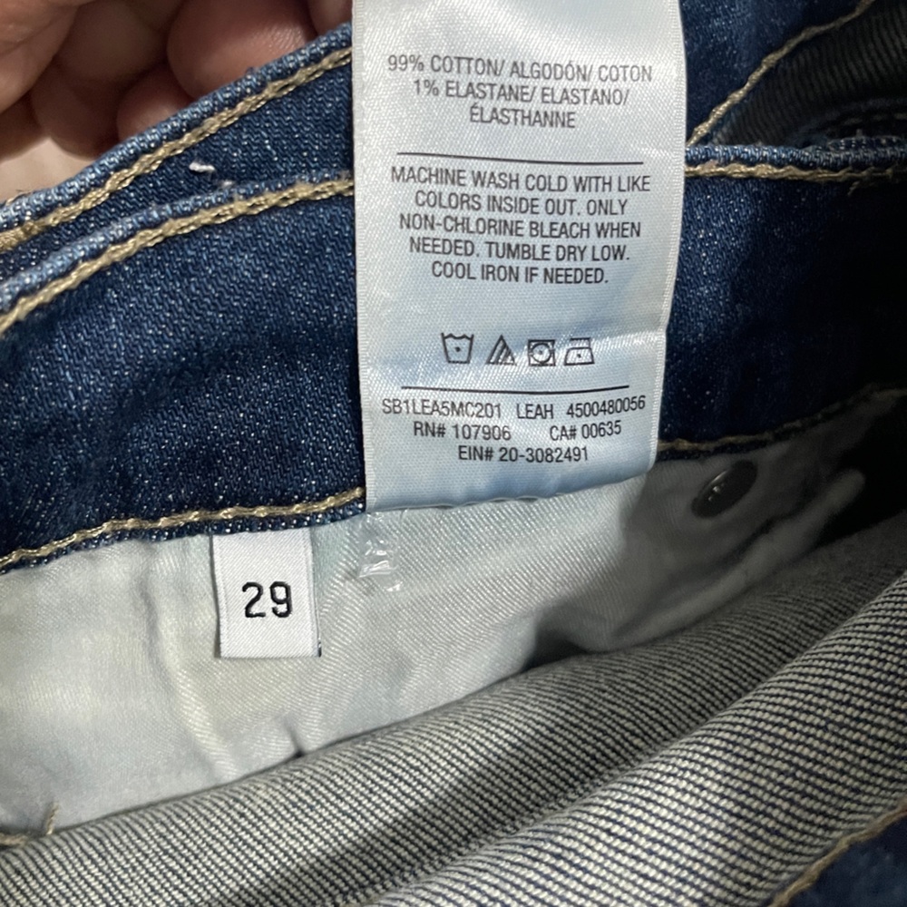 Hudson Womens Jeans Size 29 Blue Natalie Midrise Slim Boyfriend Denim Bottoms - Picture 11 of 11